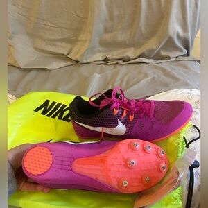 Size 7 Nike Women’s Soom Rival M Racing Shoes With Spikes